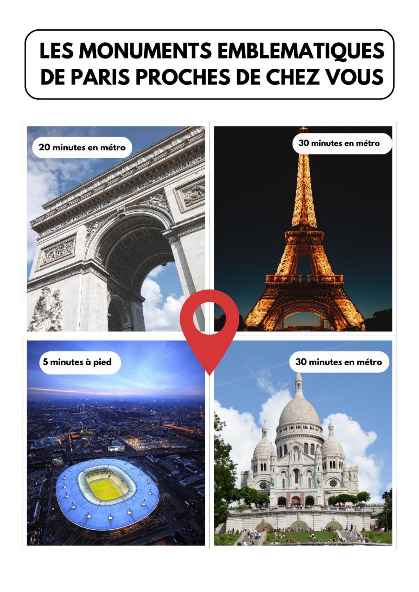 Appartement Porte De Paris / Stade De France Saint-Denis  Luaran gambar